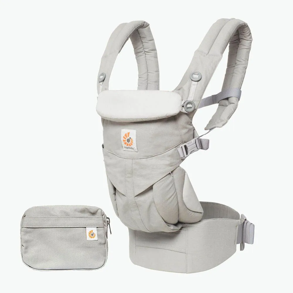 [1 year local warranty] ErgoBaby Omni 360 Baby Carrier - Pearl Grey