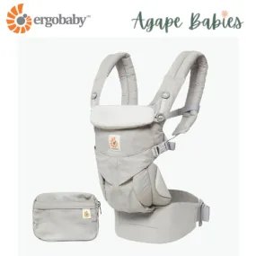 [1 year local warranty] ErgoBaby Omni 360 Baby Carrier - Pearl Grey