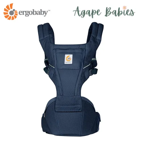 [10 year local warranty] Ergobaby Alta Hip Seat Baby Carrier - Midnight Blue