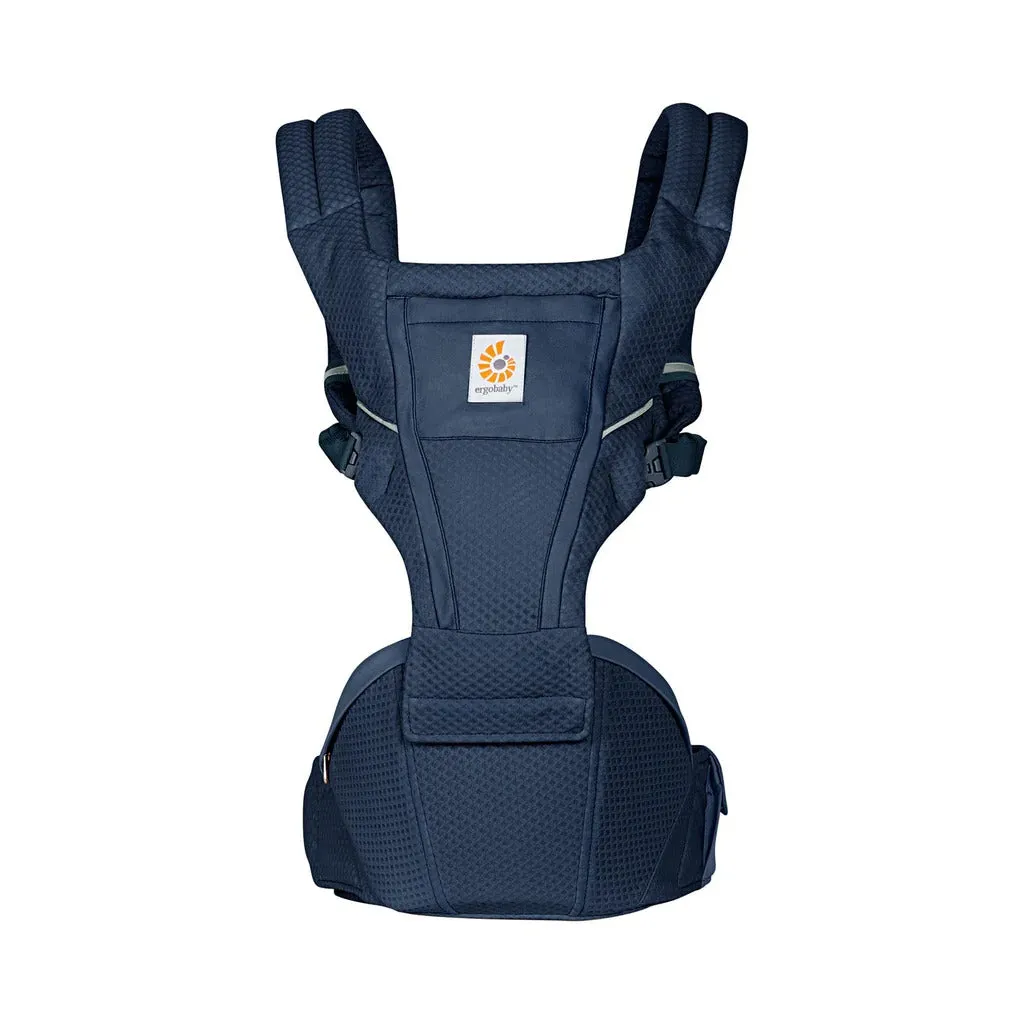 [10 year local warranty] Ergobaby Alta Hip Seat Baby Carrier - Midnight Blue