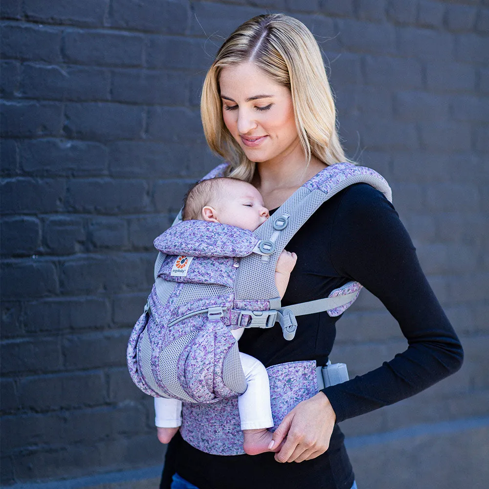 [10 year local warranty] Ergobaby Omni 360 Cool Air Mesh Baby Carrier - Pink Digi Camo