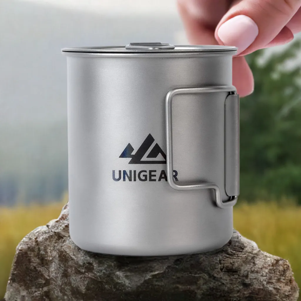 100% Titanium Camping Cup 450ml