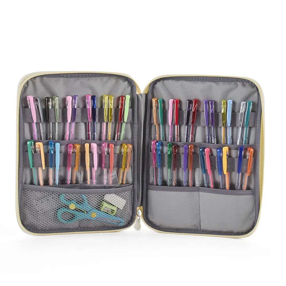 192/96 Slot Large Capacity Sketch Painting Pencil Case Multi-Function Portable Color Lead Storage Stationery Pack