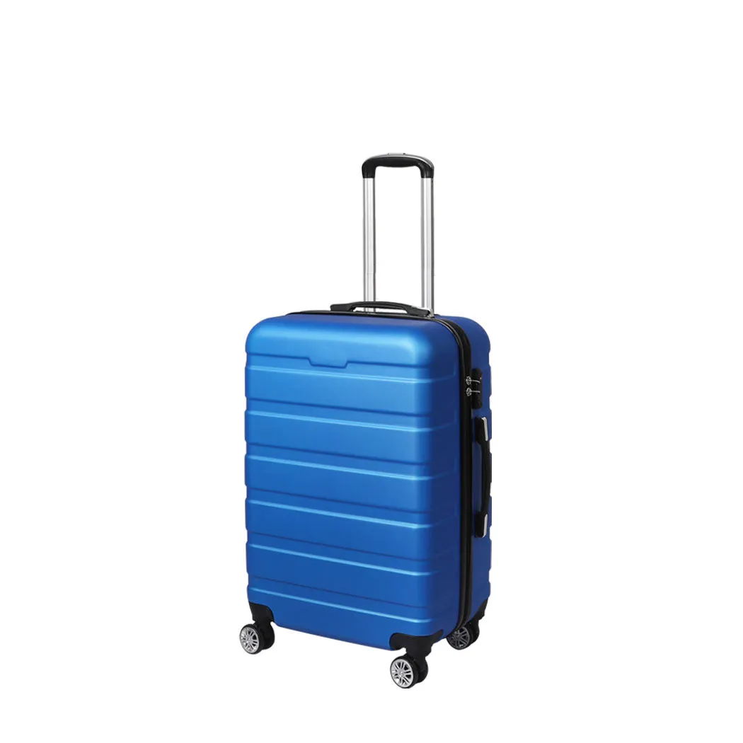 24"Luggage Case Suitcase - Blue