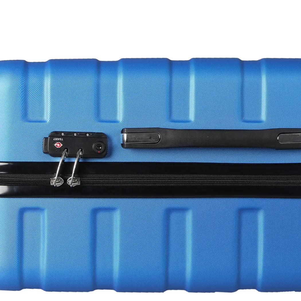 24"Luggage Case Suitcase - Blue