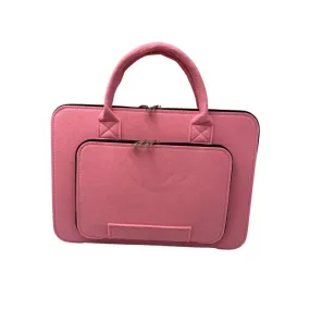 29Cm Felt Laptop Bag Pink