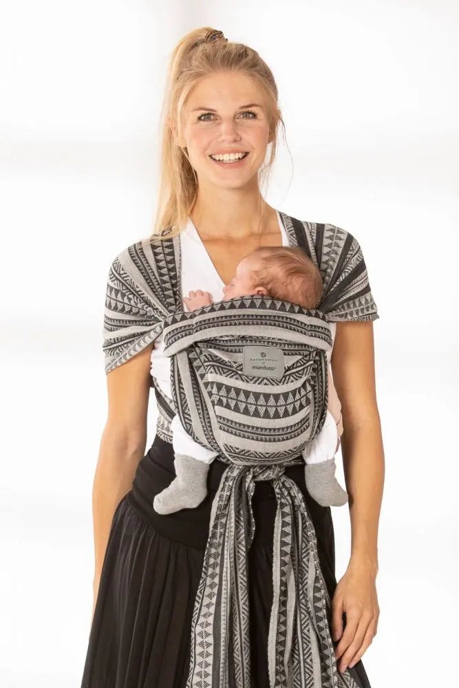 [3 Years Local Warranty] Manduca Twist Baby Carrier - BellyButton Boho Black