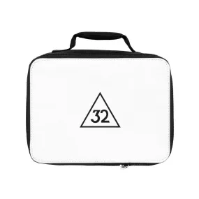 32nd Degree Scottish Rite Lunch Bag - Black & White