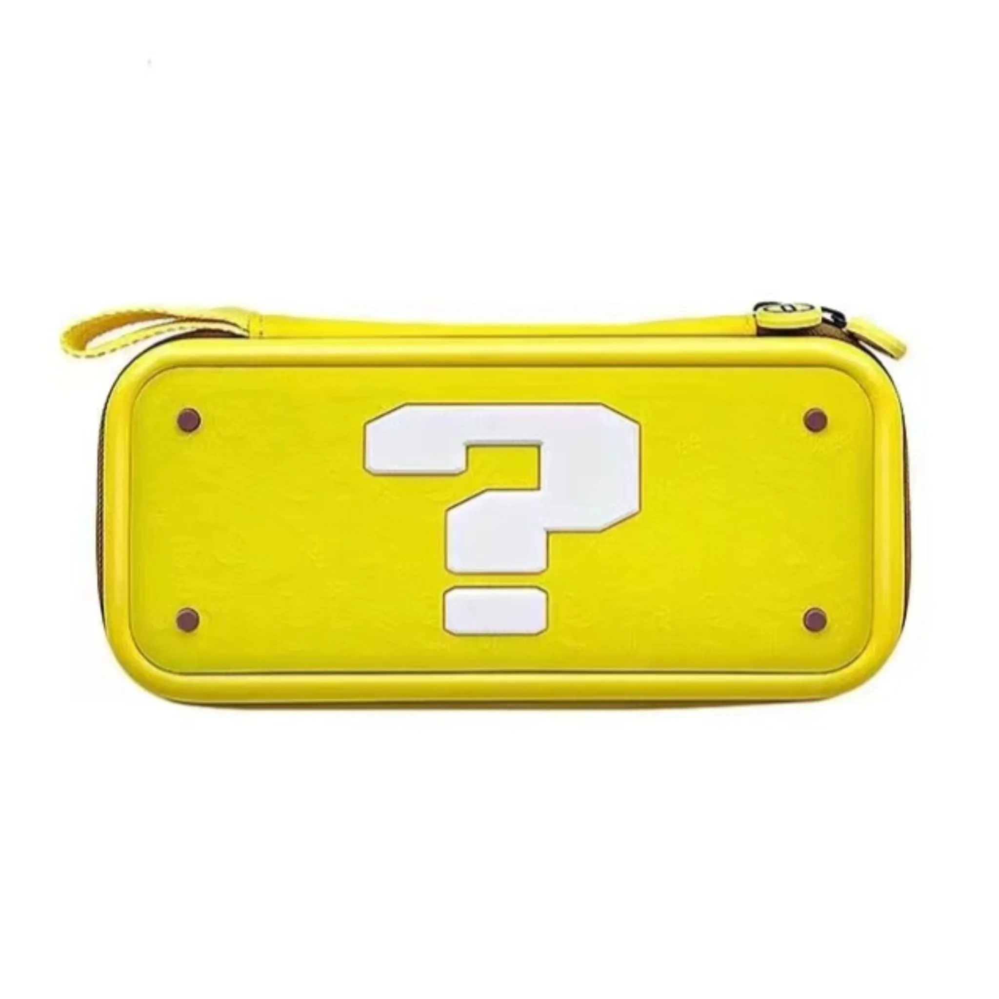 3D Pattern Deluxe Hard Protective Carrying Bag for Nintendo Switch - Super Mario Yellow