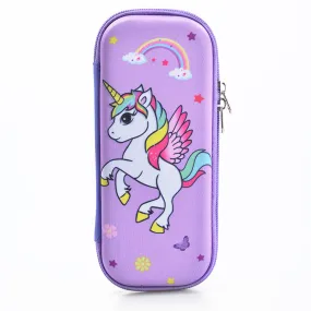 3D Pencil Case-Unicorn