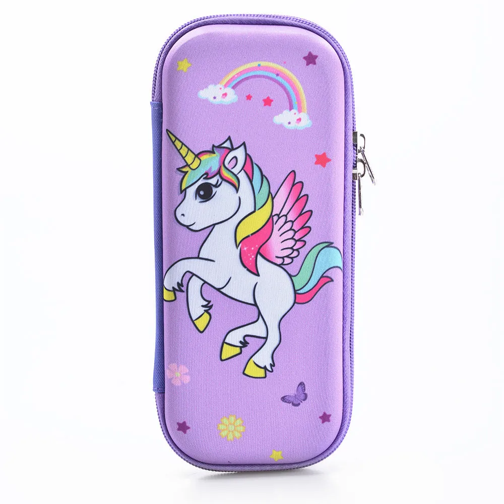 3D Pencil Case-Unicorn