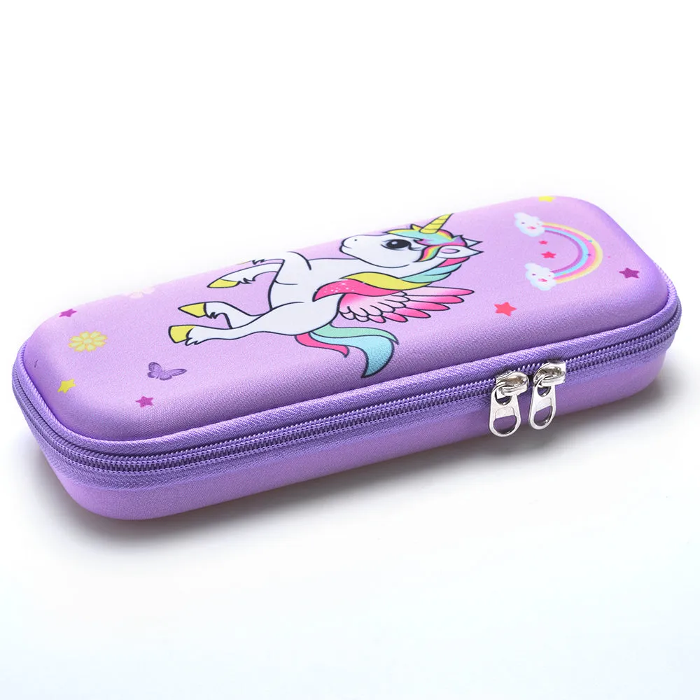 3D Pencil Case-Unicorn