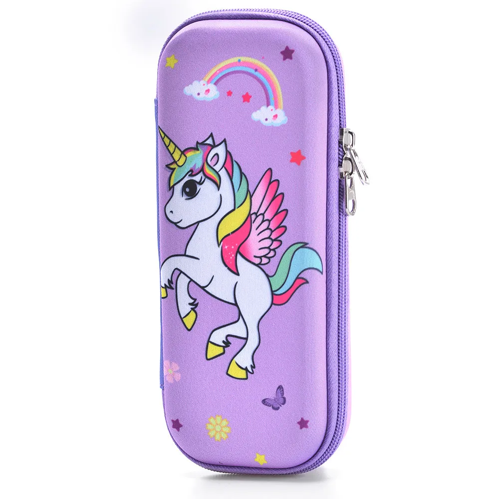 3D Pencil Case-Unicorn