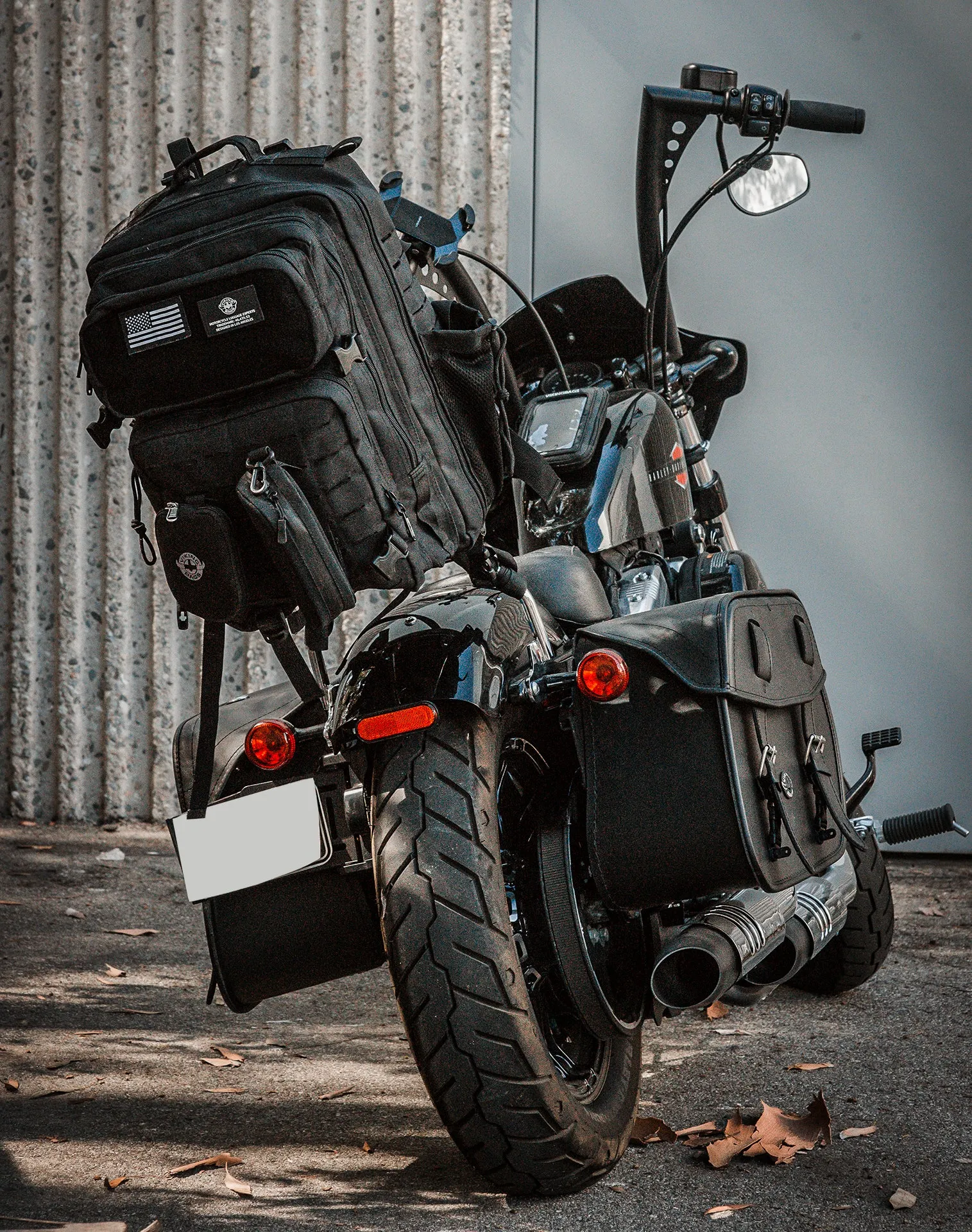 45L - Tactical XL Royal Enfield Motorcycle Tail Bag