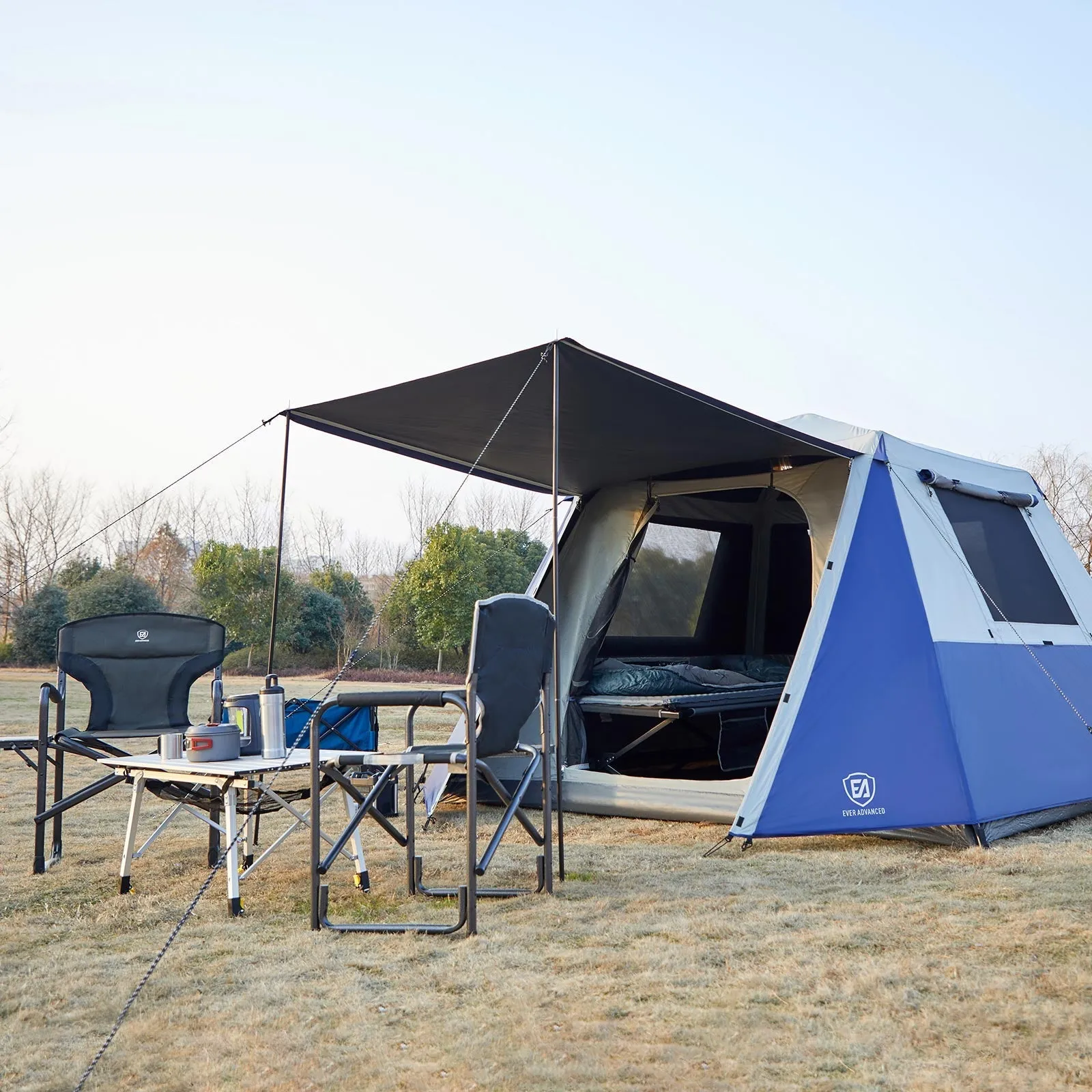 6 Person Blackout Tent With Porch