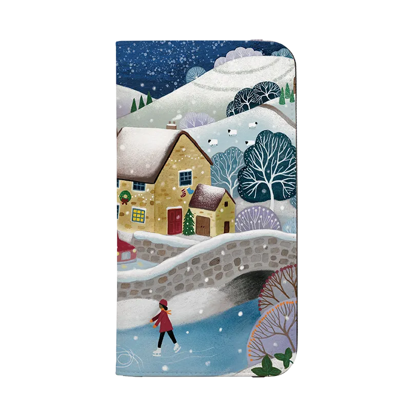 Advent Hares Wallet Case By Bex Parkin