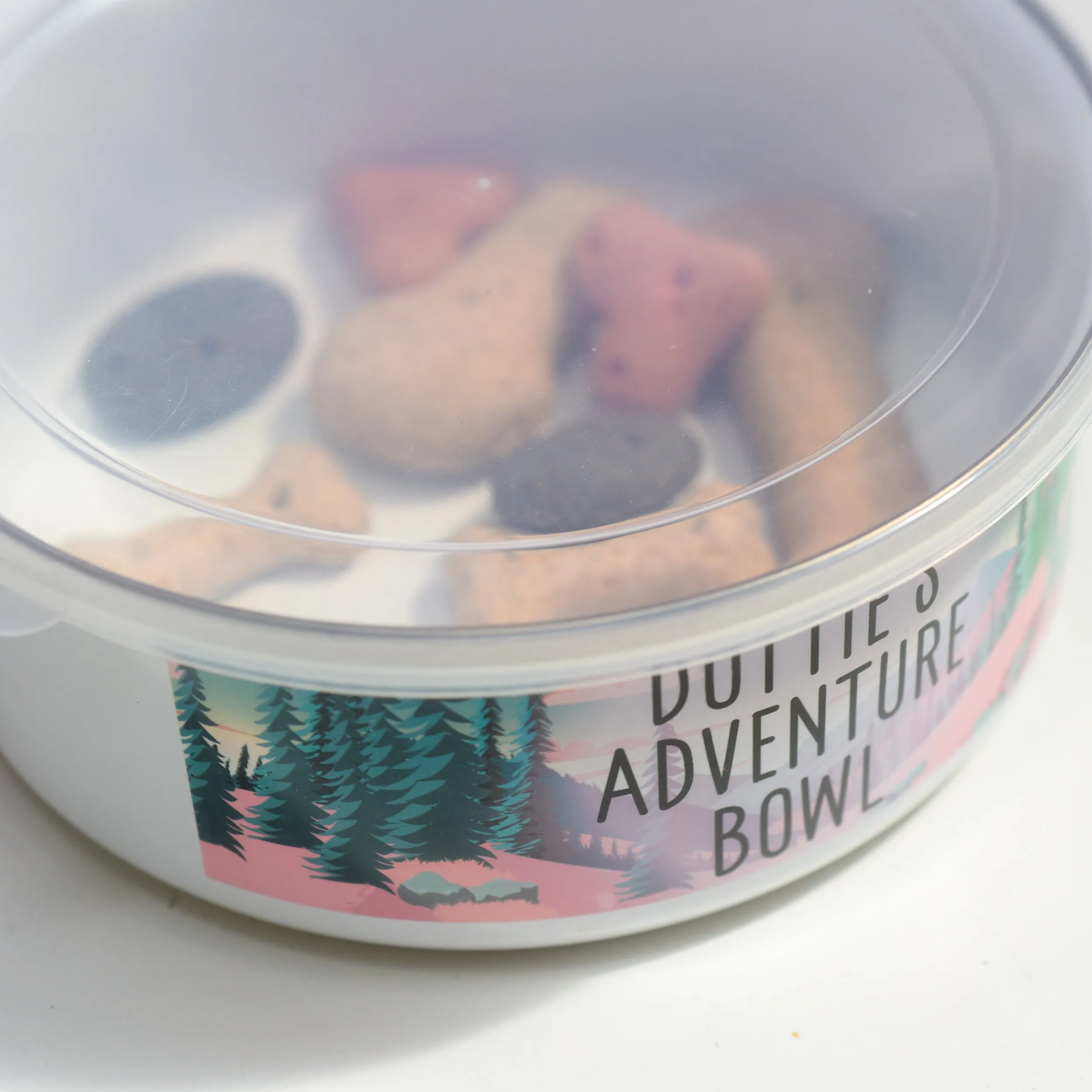 Adventure Awaits - Personalised Enamel Pet Bowl