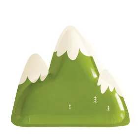 ADVENTURE MOUNTAIN SHAPED PLATE