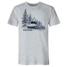 Airstream Trailer in the Woods T-Shirt