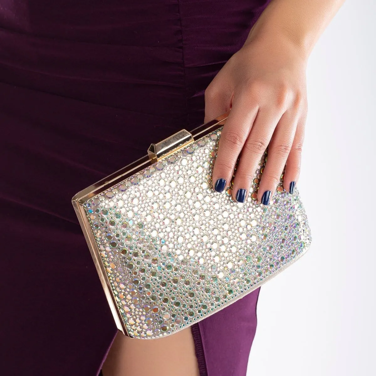 Alba Vegan Sequin Clutch | Litmus