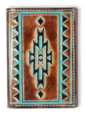 Ariat Aztec Wallet ~ Tri-Fold