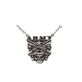 ARMY SKULL NECKLACE, C/60