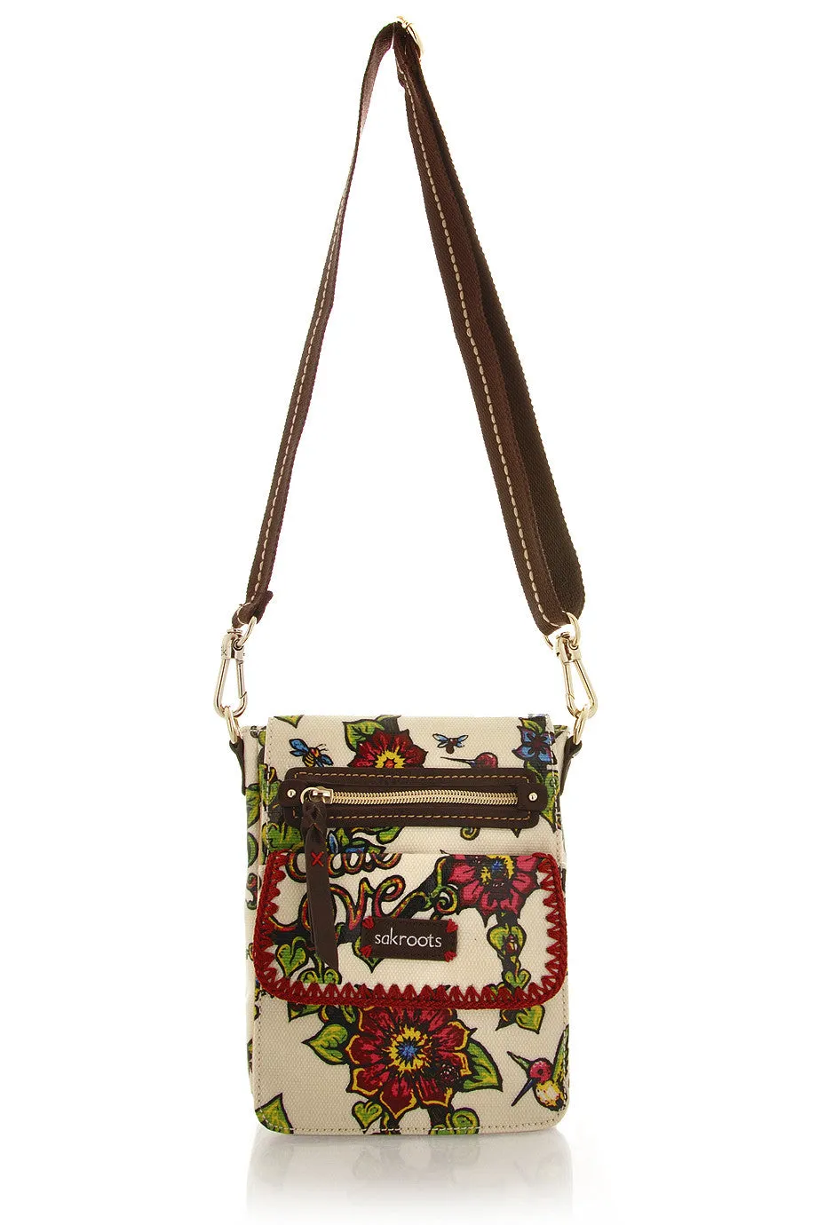 ARTIST CIRCLE Floral Plastic Messenger