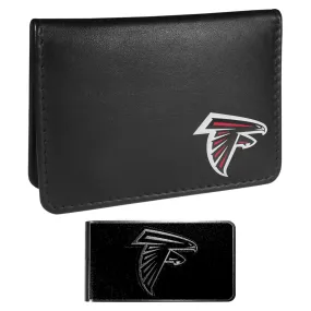 Atlanta Falcons Weekend Bi-fold Wallet & Black Money Clip