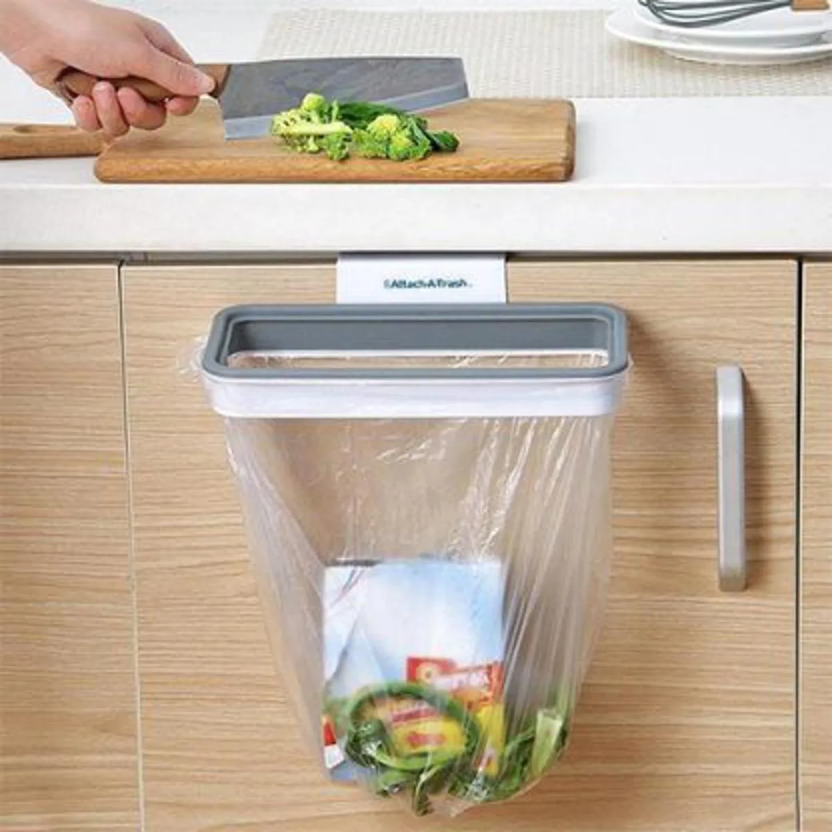 Attach-A-Trash The Hanging Trash Bag Holder