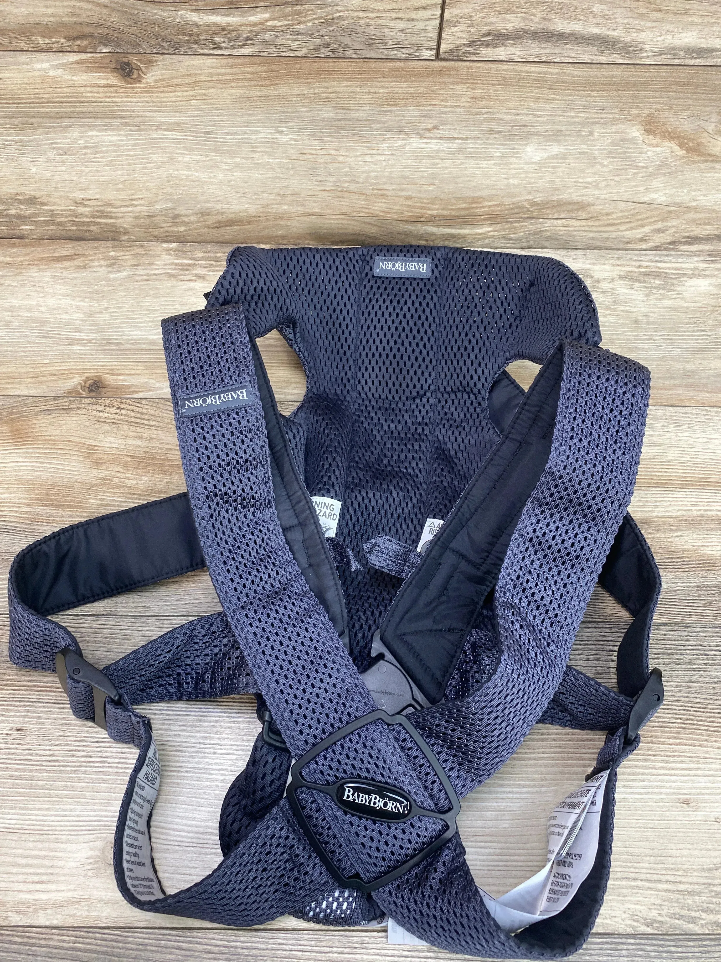 Baby Bjorn Baby Carrier Mini 3D Mesh in Anthracite sz 7-24lbs