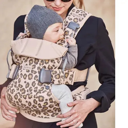 Baby Carrier One - Beige/Leopard, Cotton