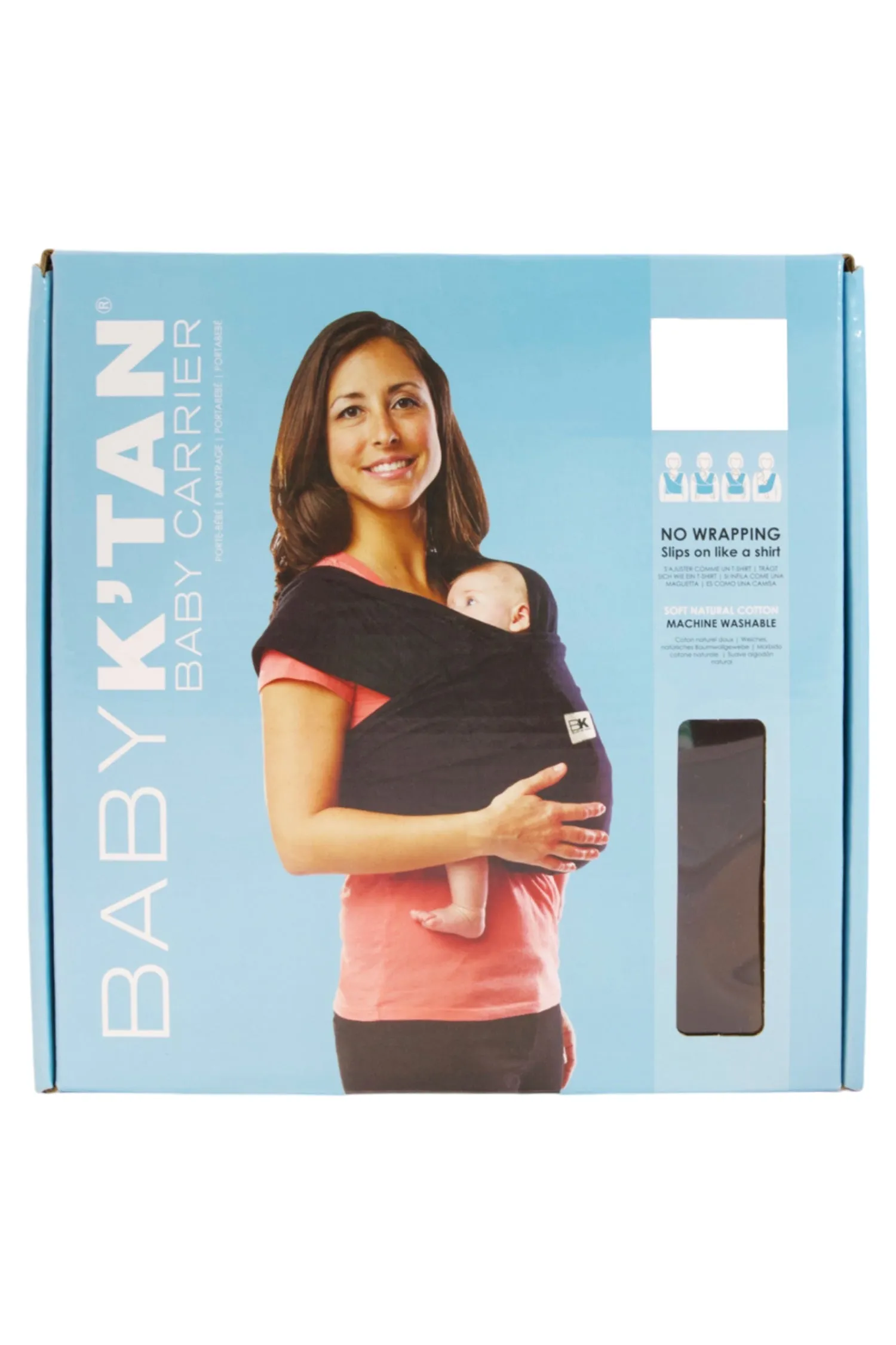 Baby K'tan Original Baby Carrier - Black - M