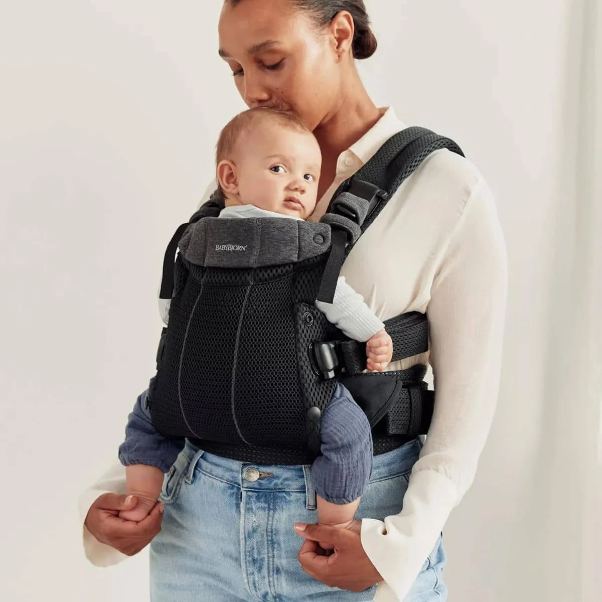 BabyBjorn Baby Carrier Harmony - Black 3D Mesh