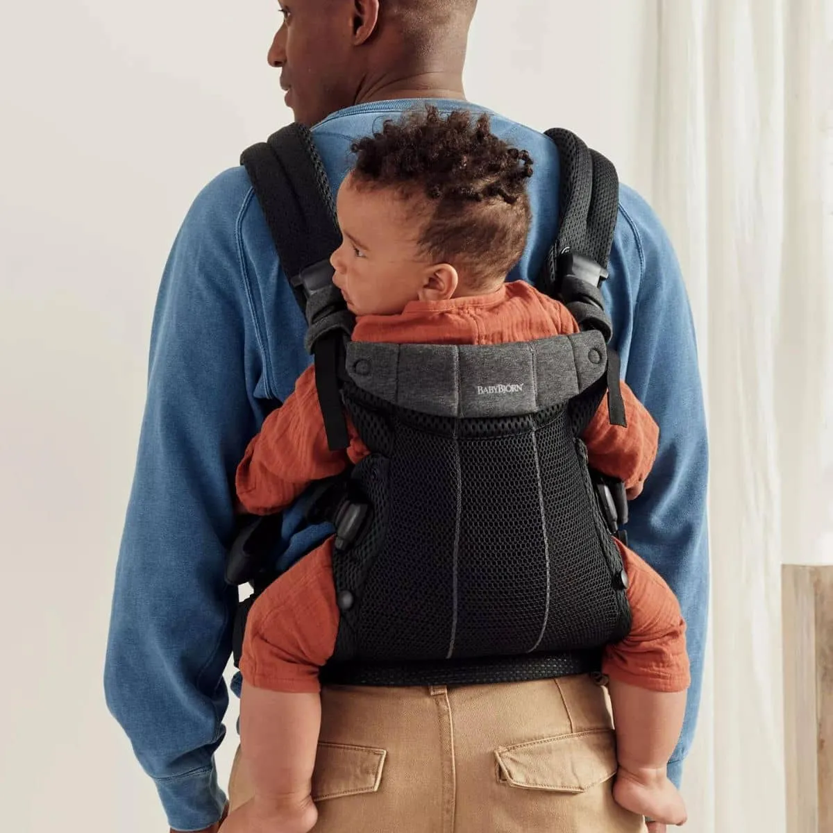 BabyBjorn Baby Carrier Harmony - Black 3D Mesh