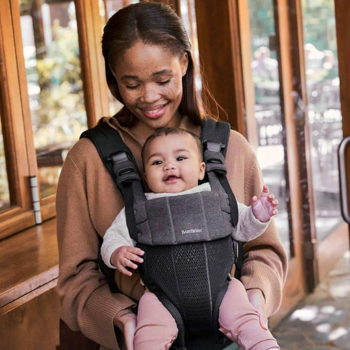 BabyBjorn Baby Carrier Harmony - Black 3D Mesh