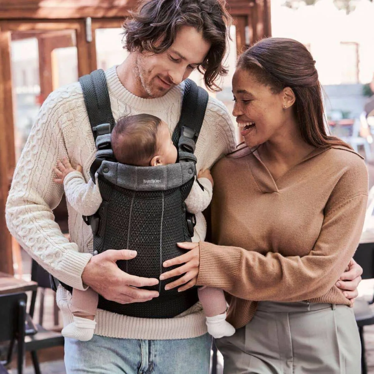 BabyBjorn Baby Carrier Harmony - Black 3D Mesh