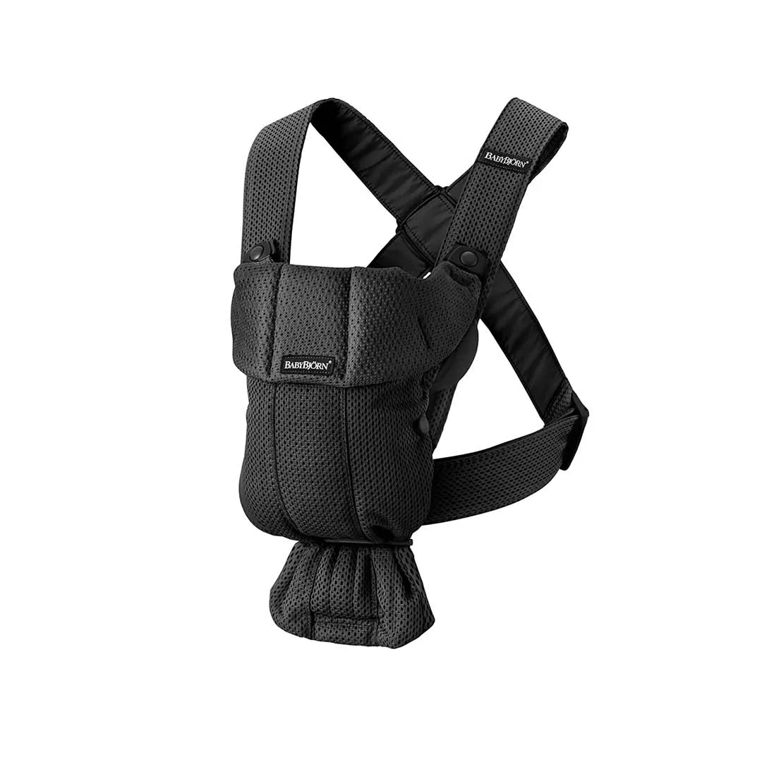 BabyBjorn Mini 3D Mesh Baby Carrier - Black