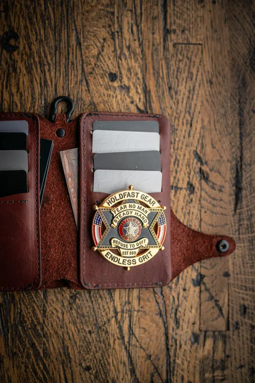 Badge RFID Blocking Wallet