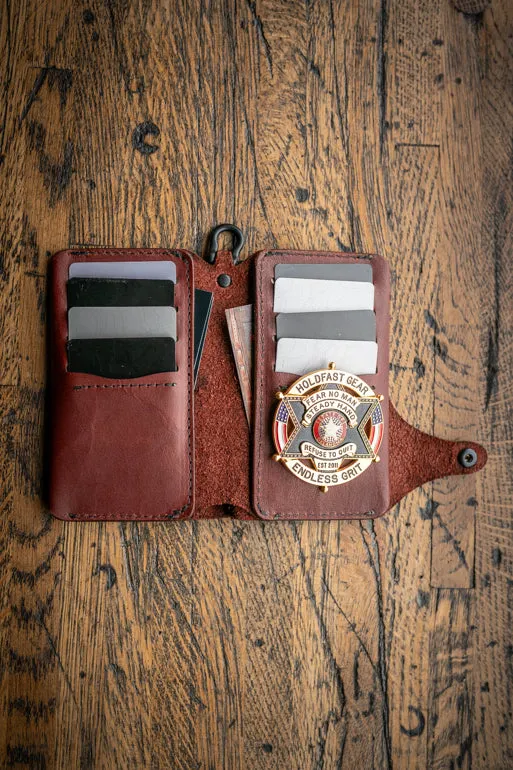 Badge RFID Blocking Wallet