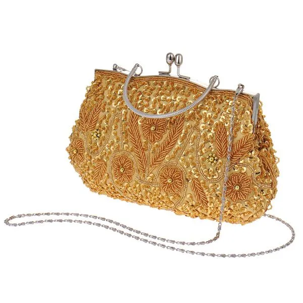 Beaded Handbag Clutch Purse