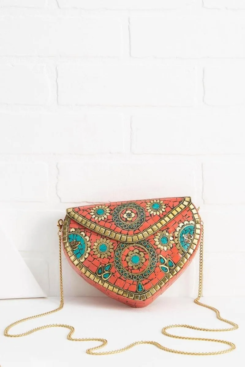 BGAIN25 Zaara Heart Crossbody