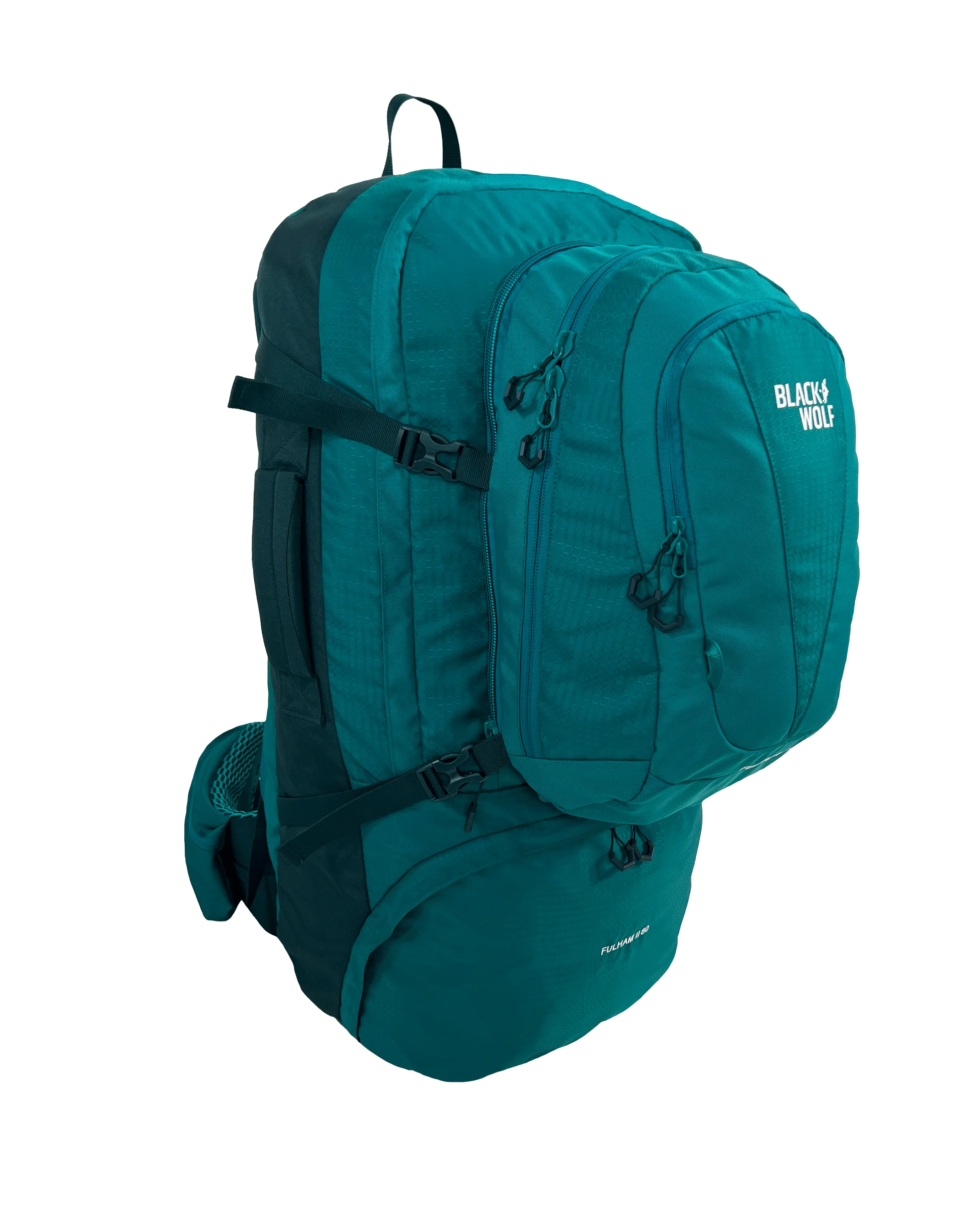 Black Wolf - Fulham II 80 Backpack - Quetzal Green/Sea Moss