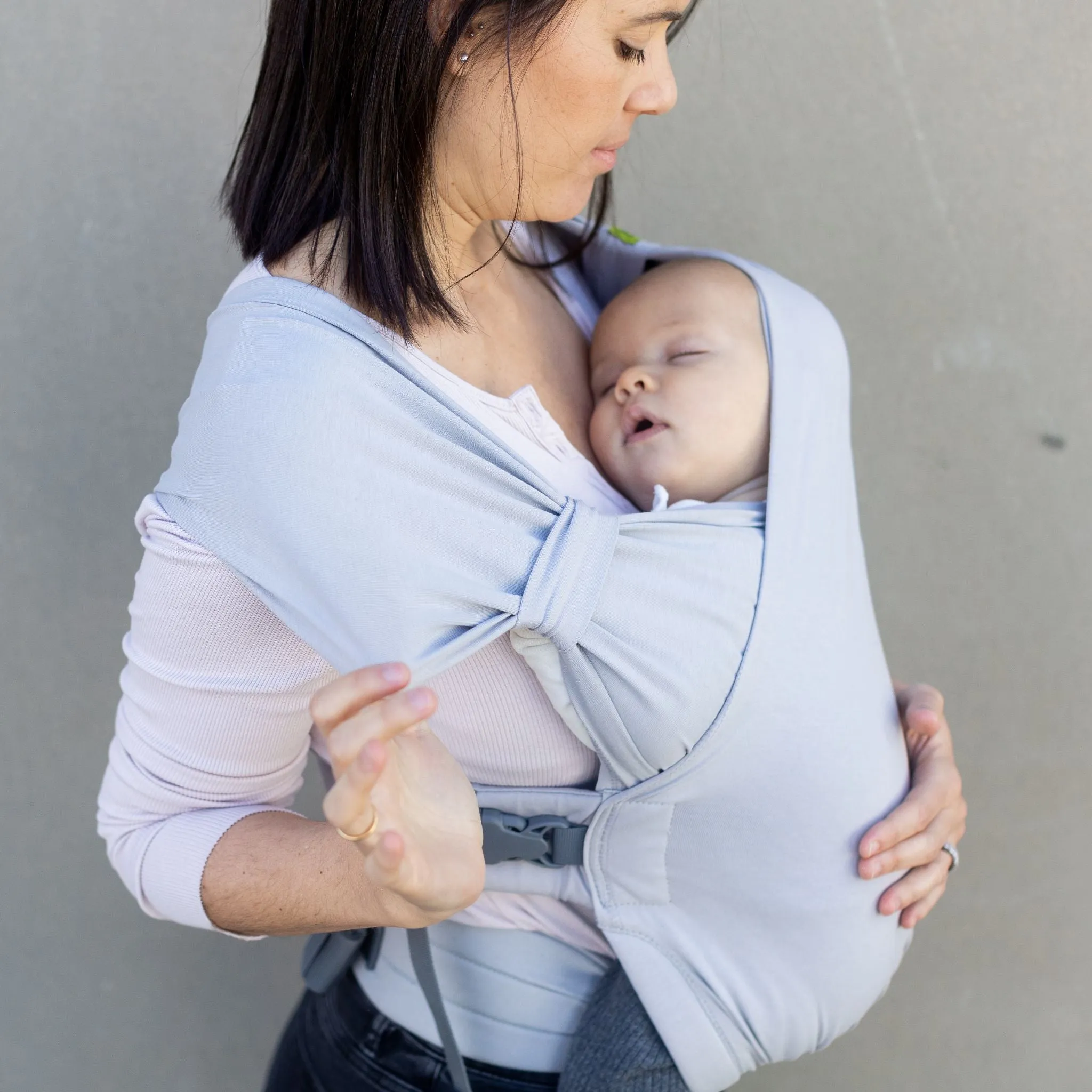 Boba Bliss Hybrid Buckle Wrap Carrier - Grey