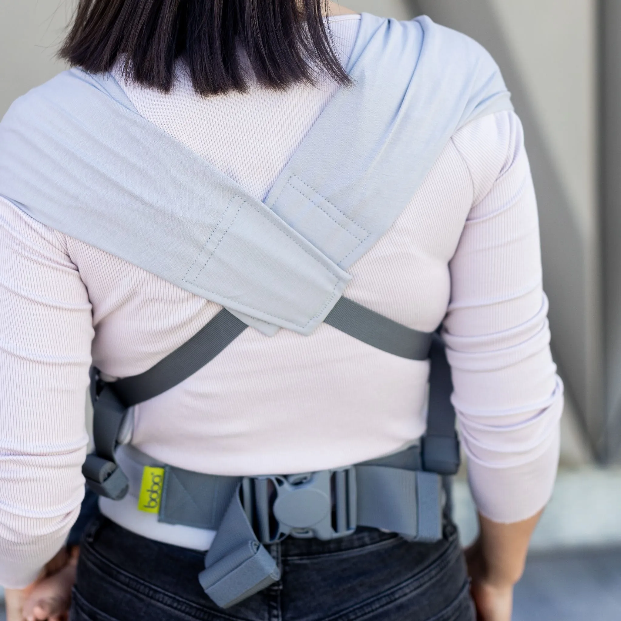 Boba Bliss Hybrid Buckle Wrap Carrier - Grey