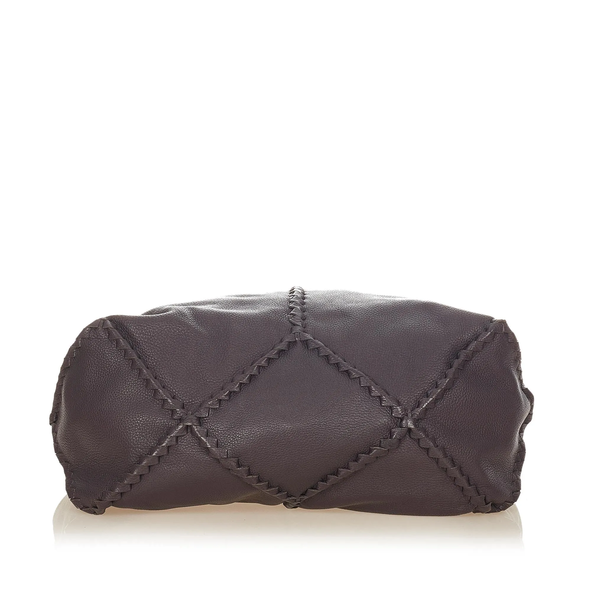 Bottega Veneta Intrecciato Leather Shoulder Bag (SHG-36215)