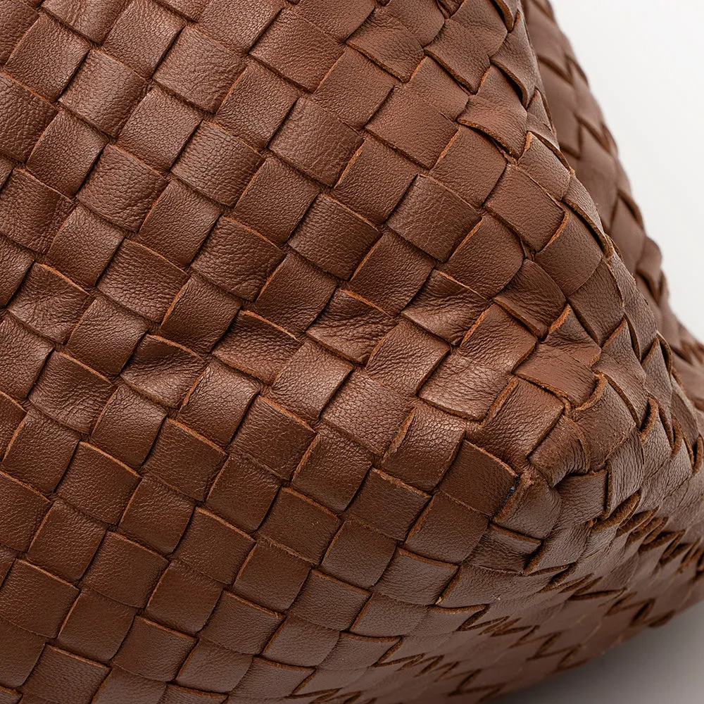 Bottega Veneta Intrecciato Nappa Leather Medium Tote (SHF-22020)