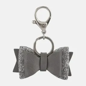 Bow Leather Keychain