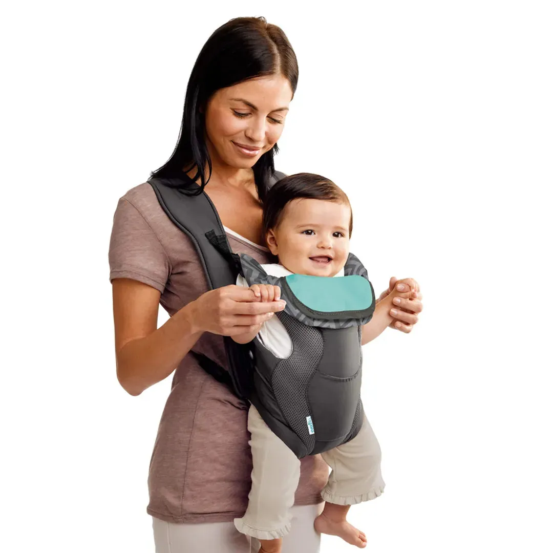 Breathable Soft Carrier - Grey Chevron (See Description)