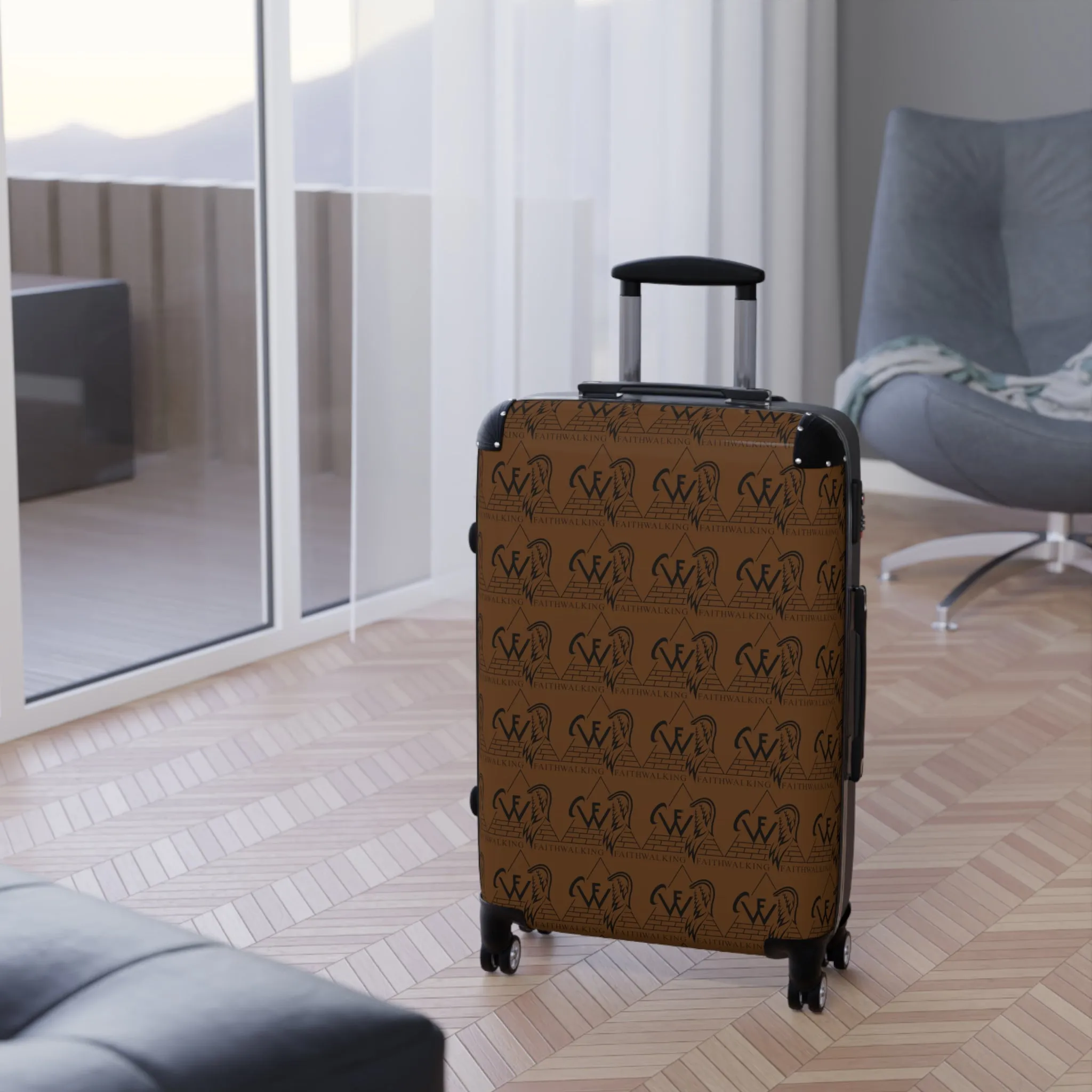 Brown Suitcase