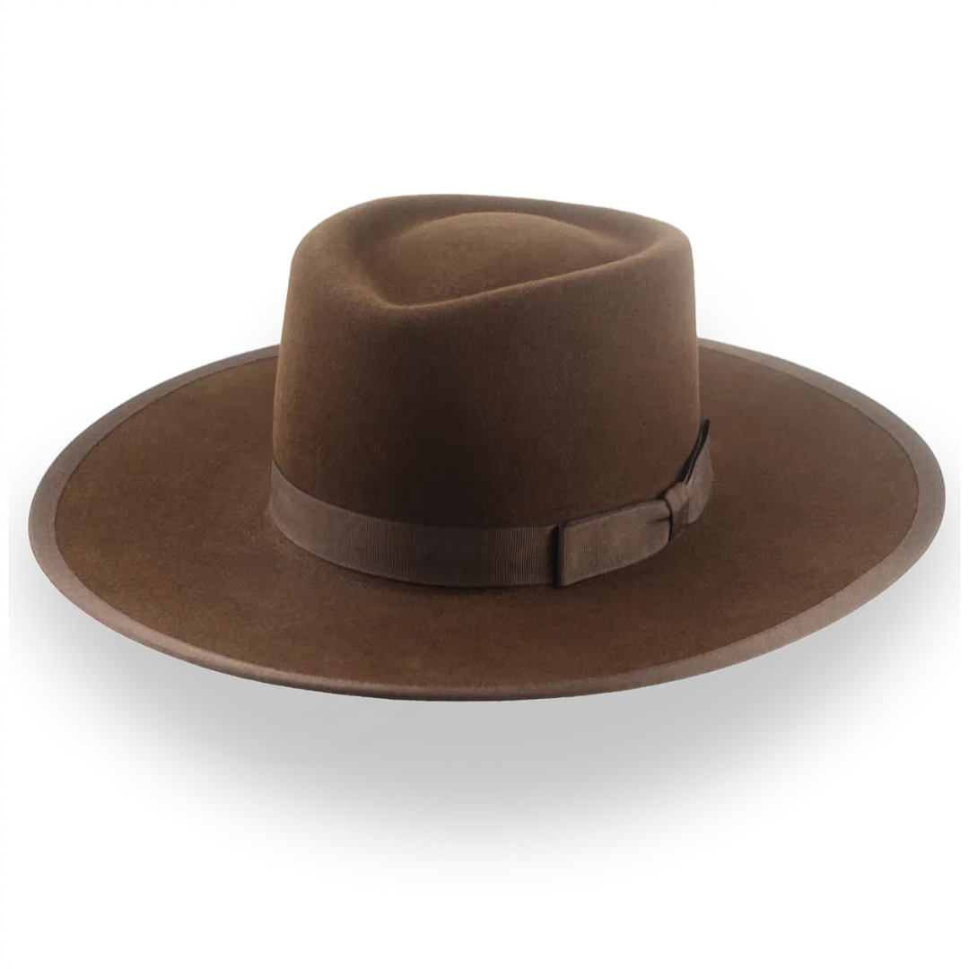 Brown Western Style Cowboy Hat in High-Quality Fur Felt | The Vanguard